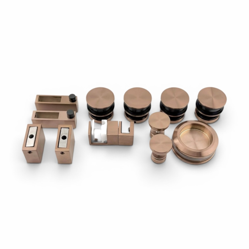 STYLE HARDWARE Sliding Shower Screen Kit (Brushed Bronze) STYLE HARDWARE Sliding Shower Screen Kit (Brushed Bronze)