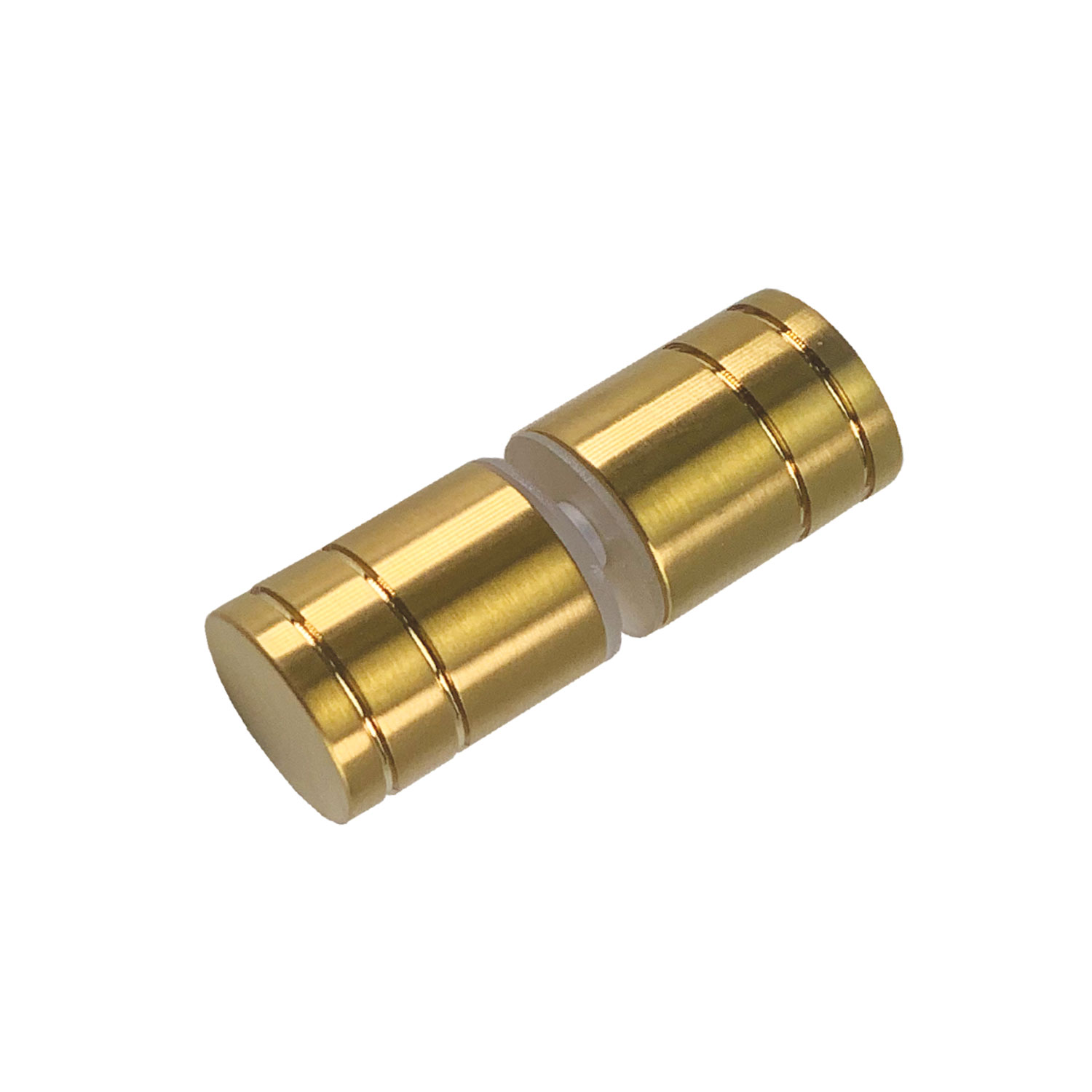 Knob Round Pull (Brushed Brass)