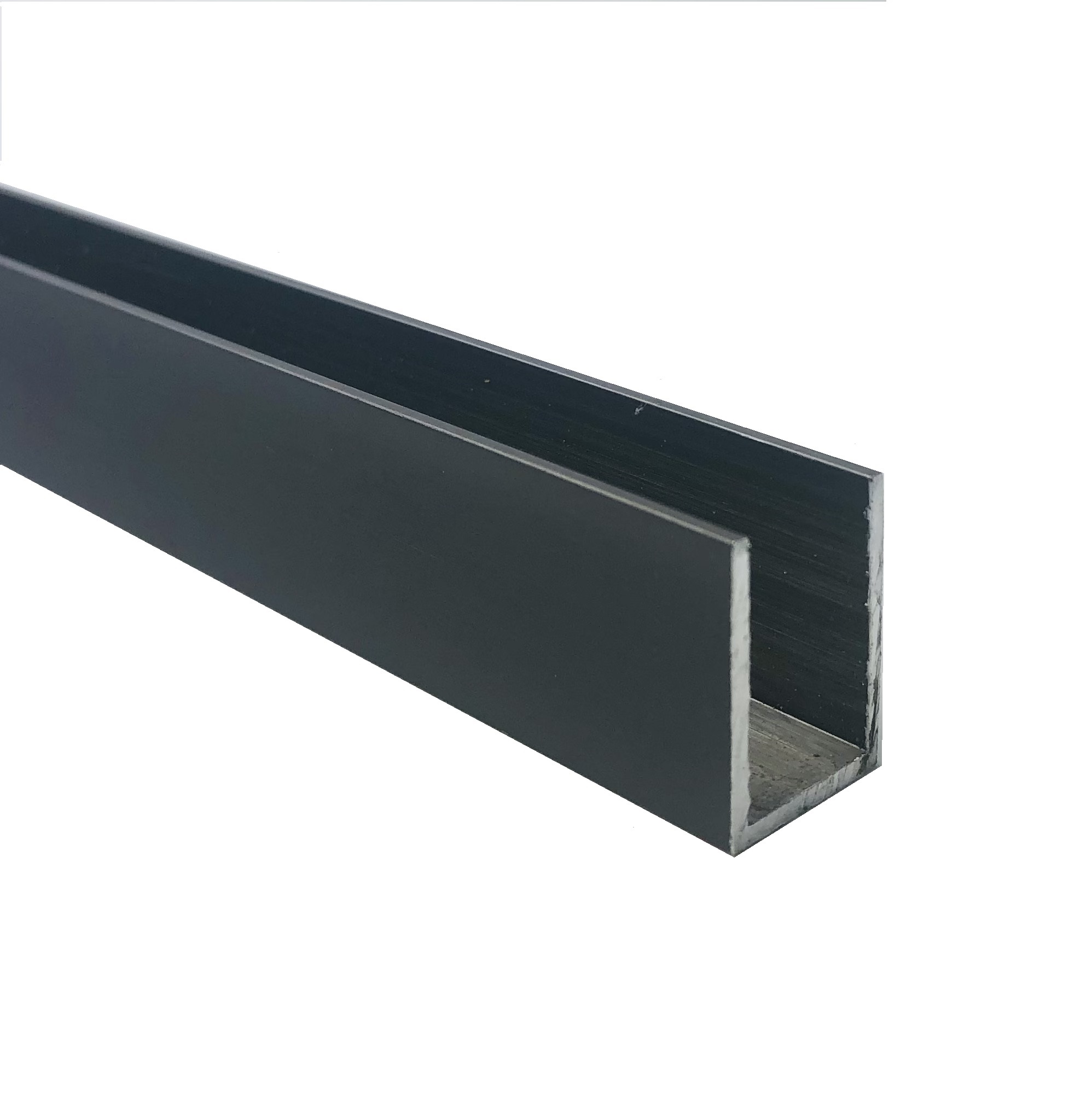 Channel 20x15mm - 2100mm (Brushed Gun Metal)