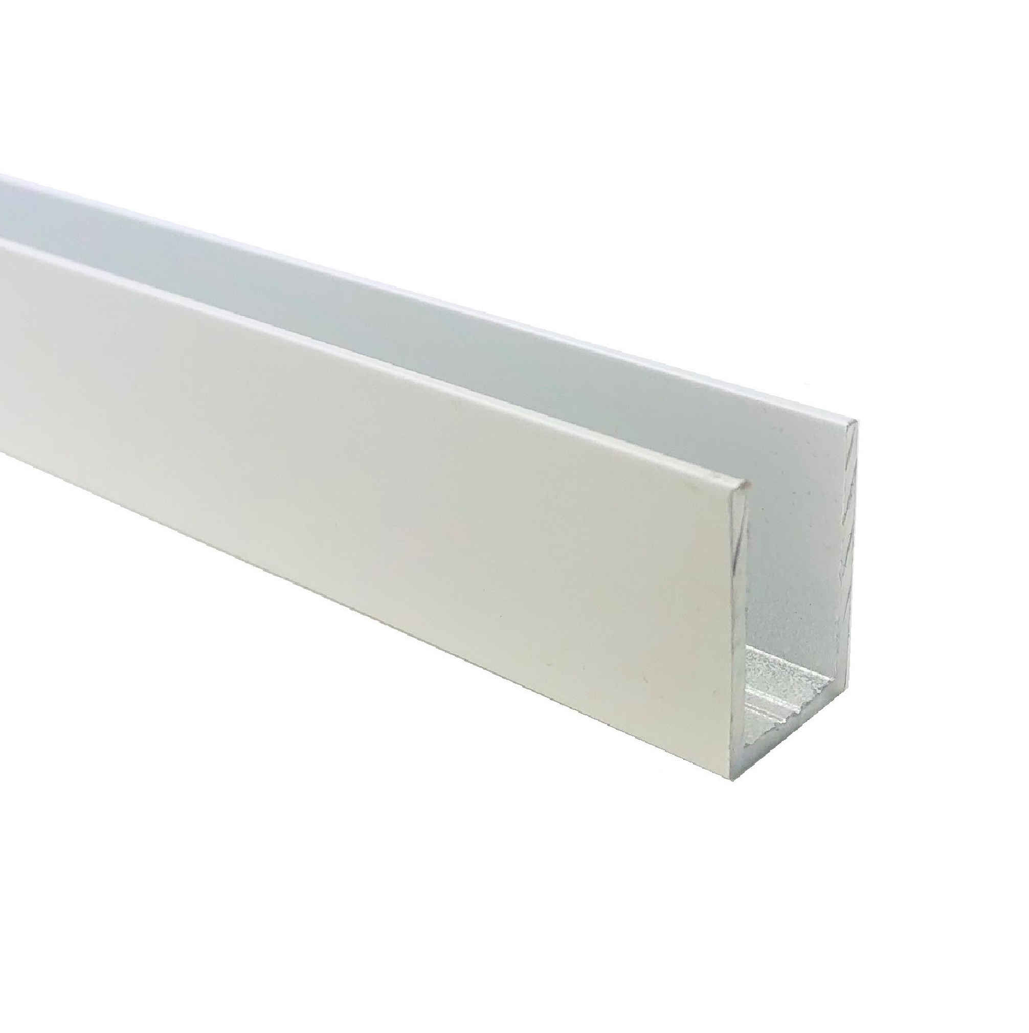 Channel 20x15mm - 2100mm (Matte White)