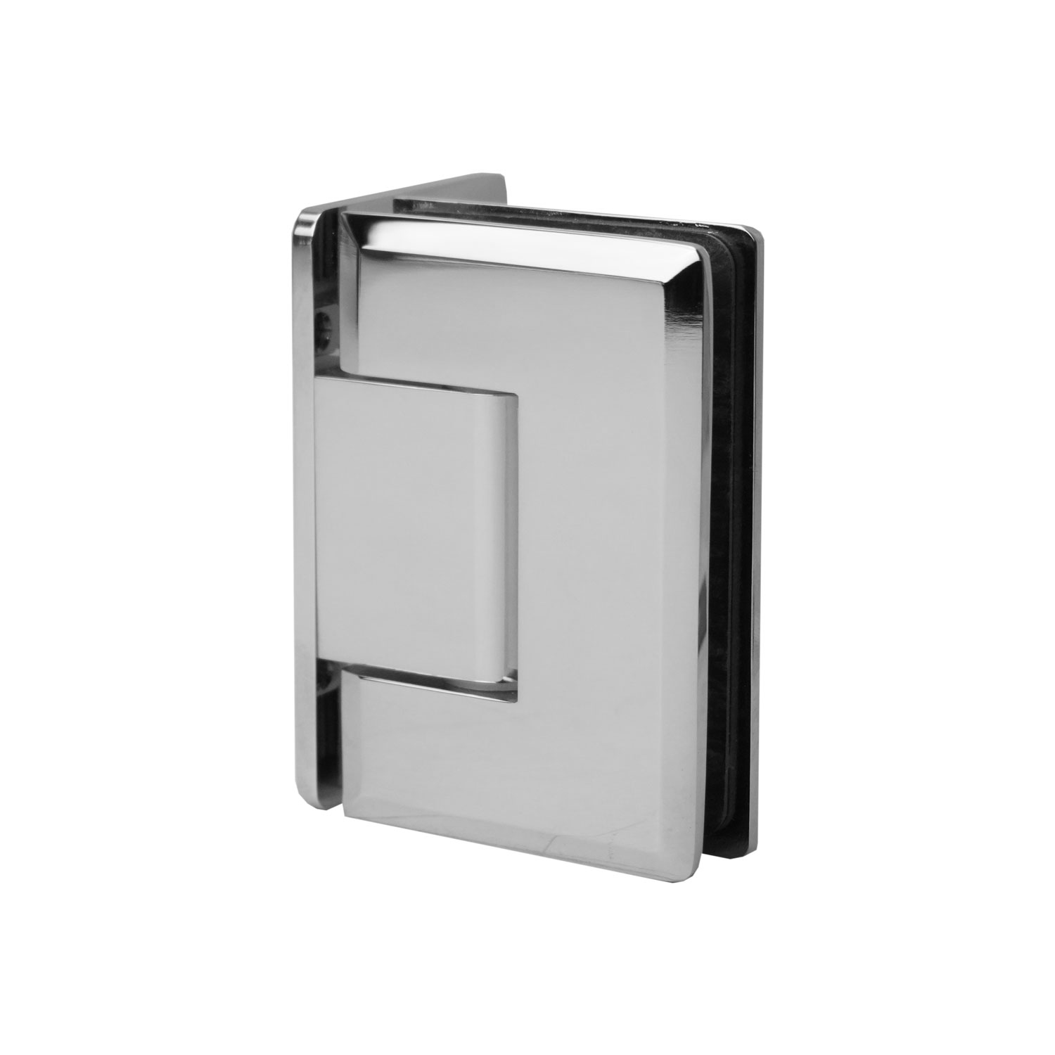 L-Hinge 90Degree - Bevel Edge Series (Chrome)