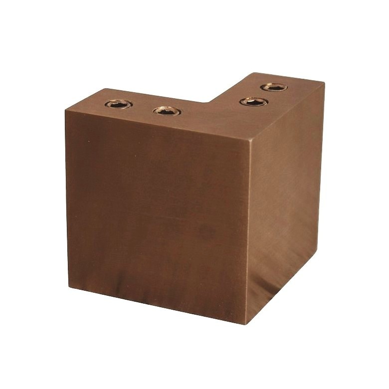 Style Series 90° Corner Rail Joiner (Brushed Copper) Style Series 90° Corner Rail Joiner (Brushed Copper)