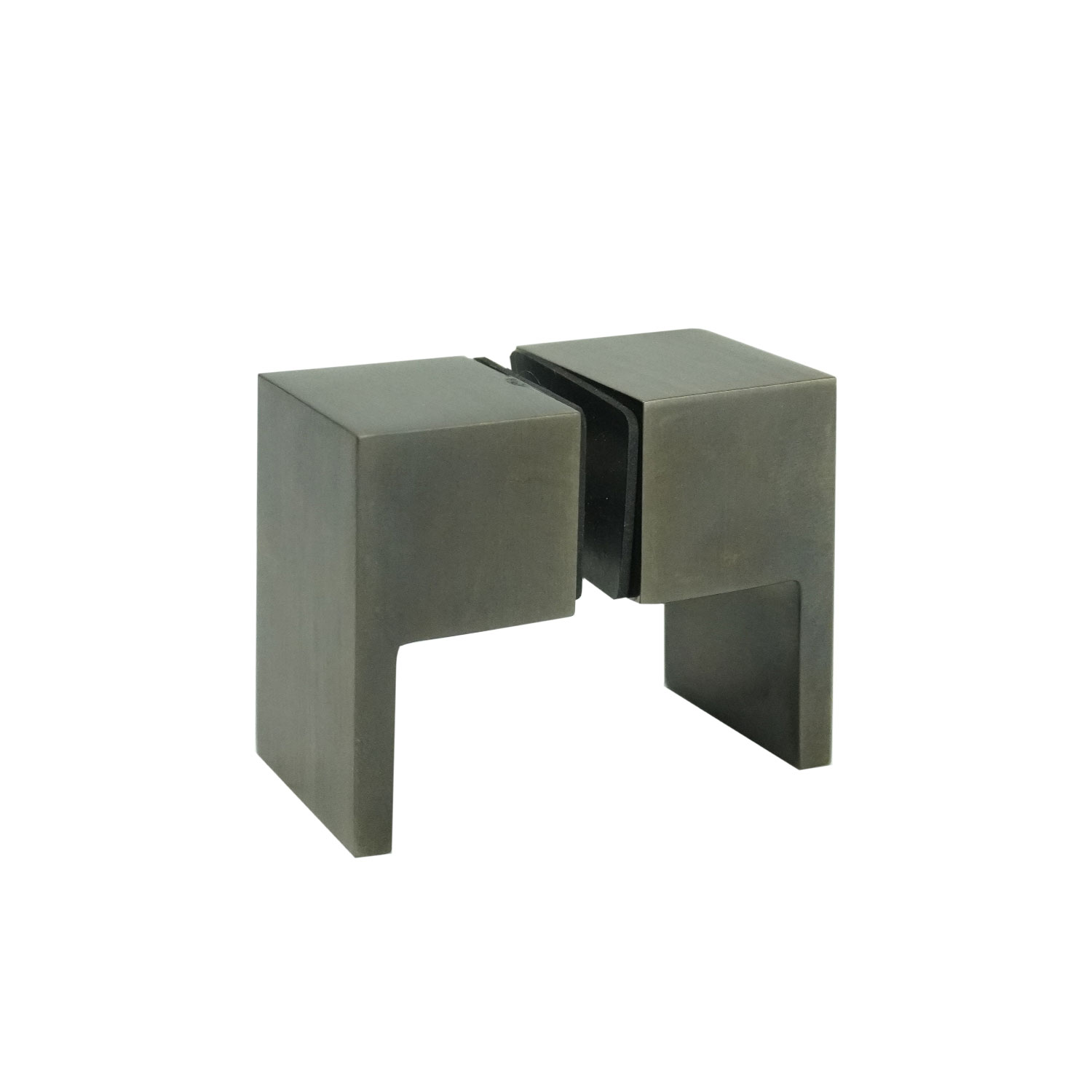 Knob Bottom Pull (Brushed Gun Metal)