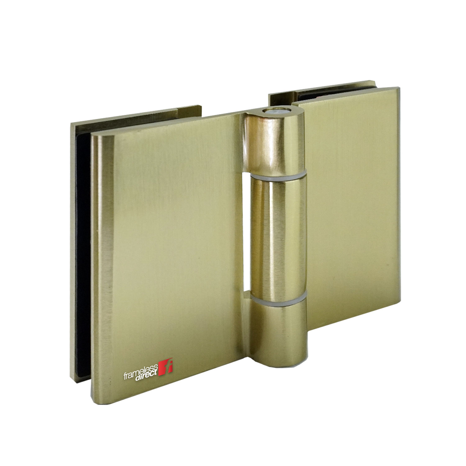 GLASS TO GLASS BIFOLD HINGE (BRUSHED GOLD)