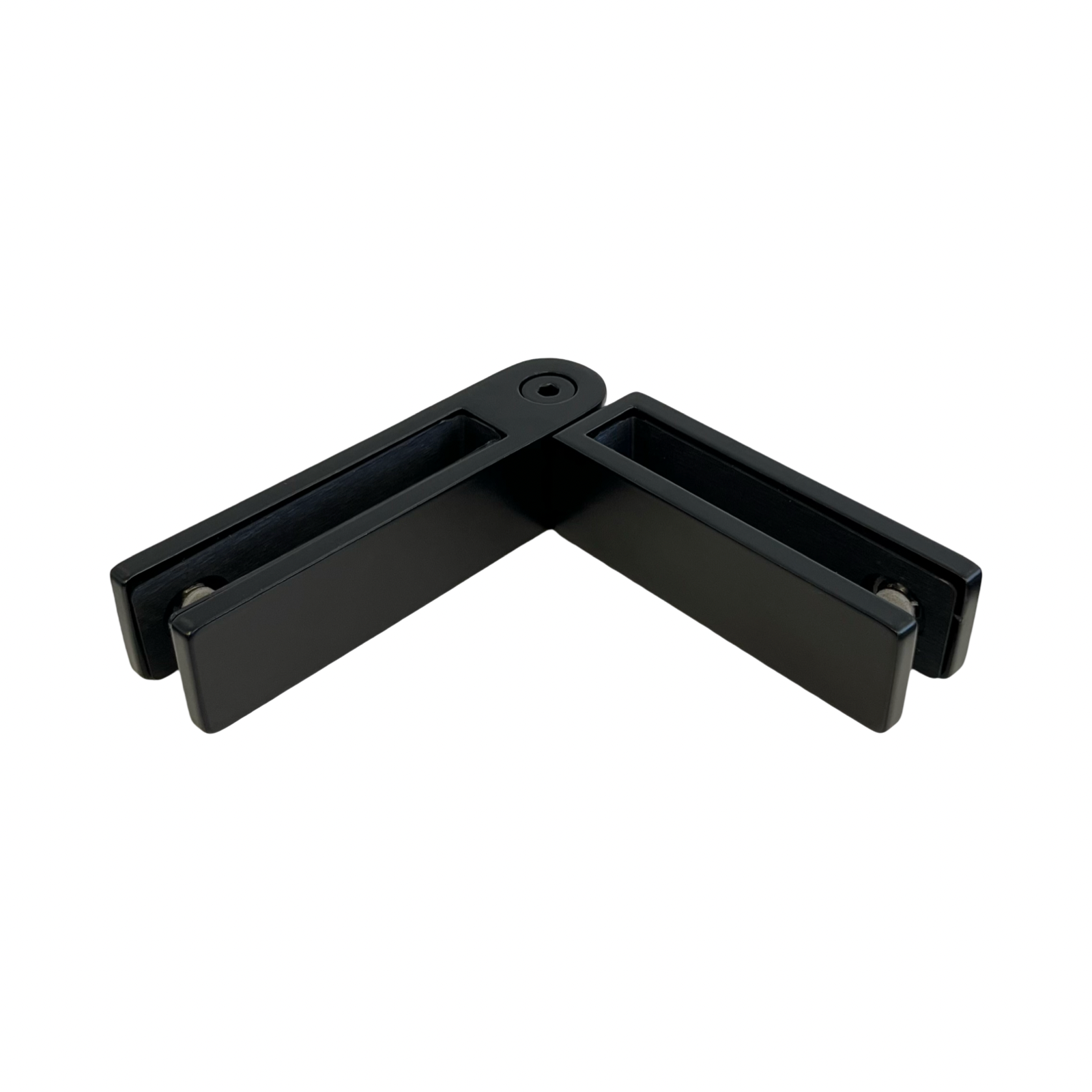 Glass to Glass Adjustable RIGI Clamp Black