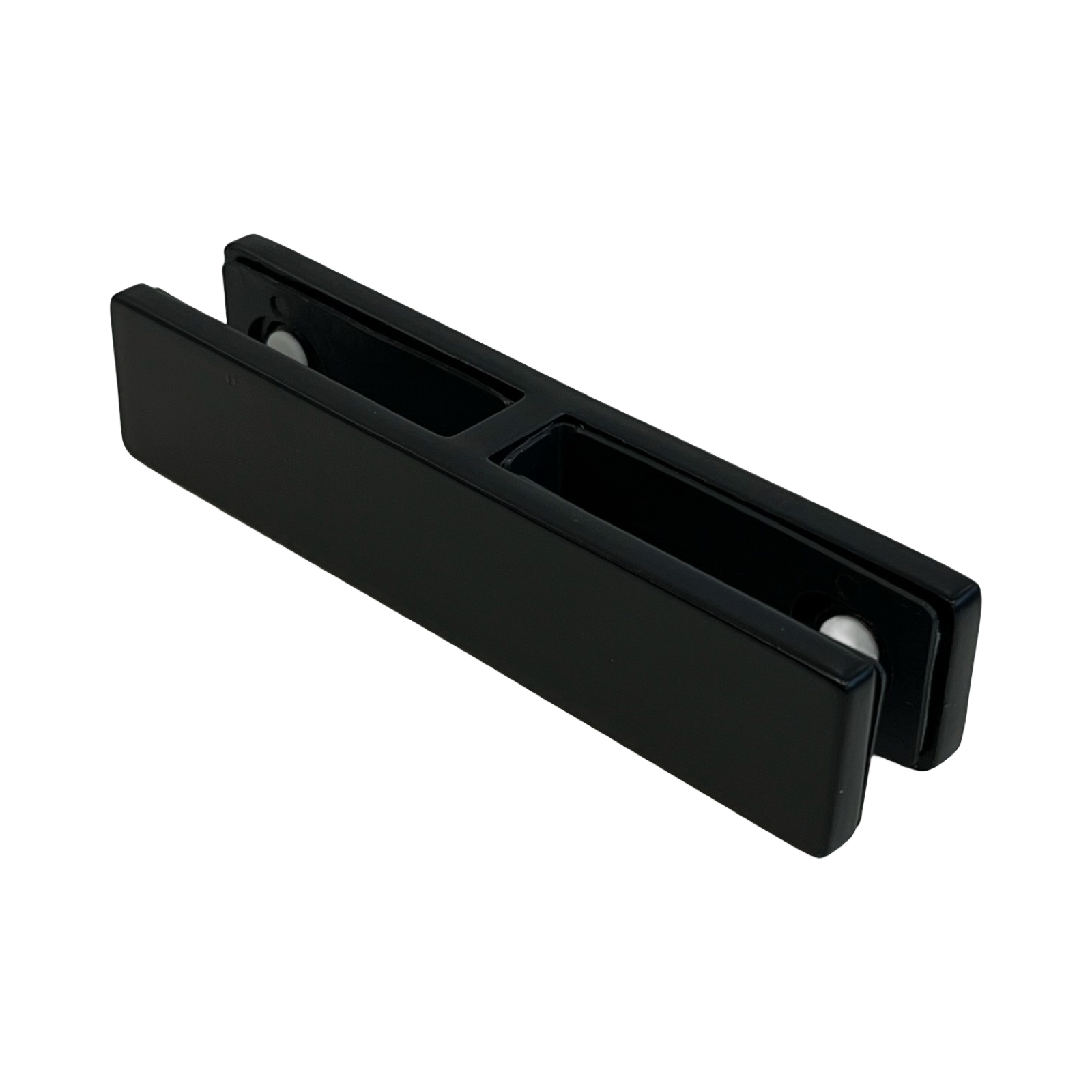 Glass to Glass 180 Deg RIGI Clamp Black