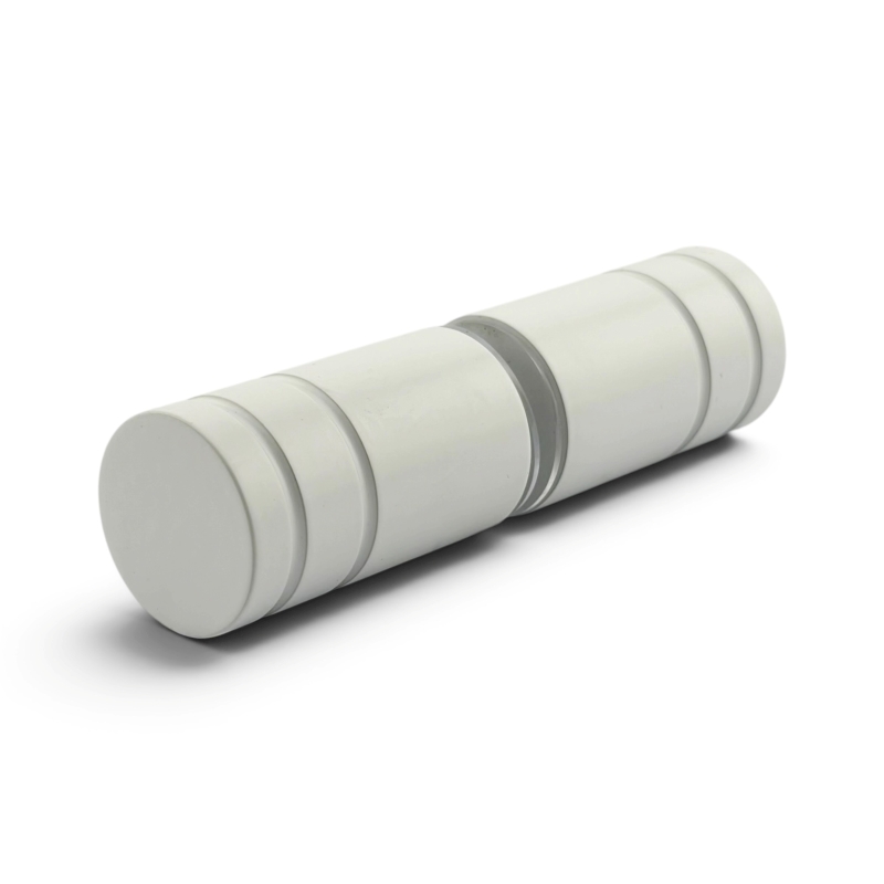 Knob Round Pull (Matte White)