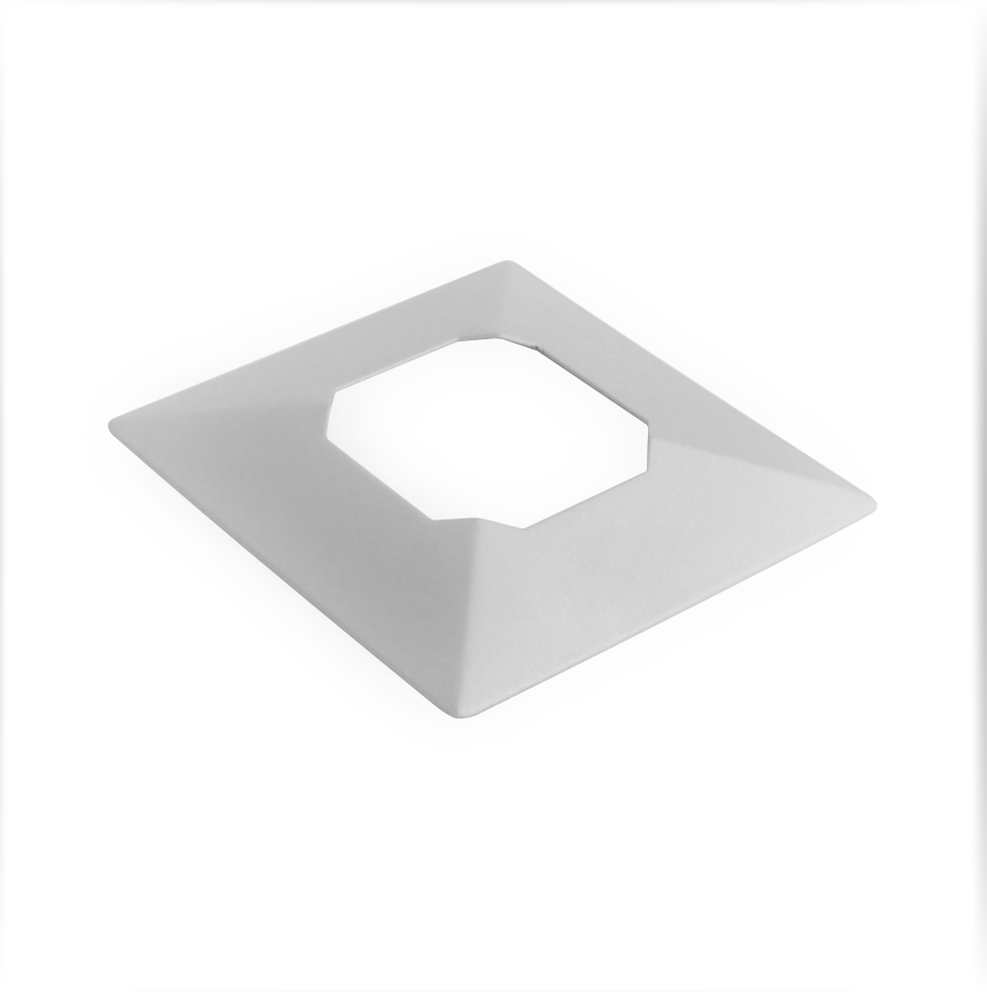 Non Conductive Core Spigot Dress Ring - No earthing required (Matte White)