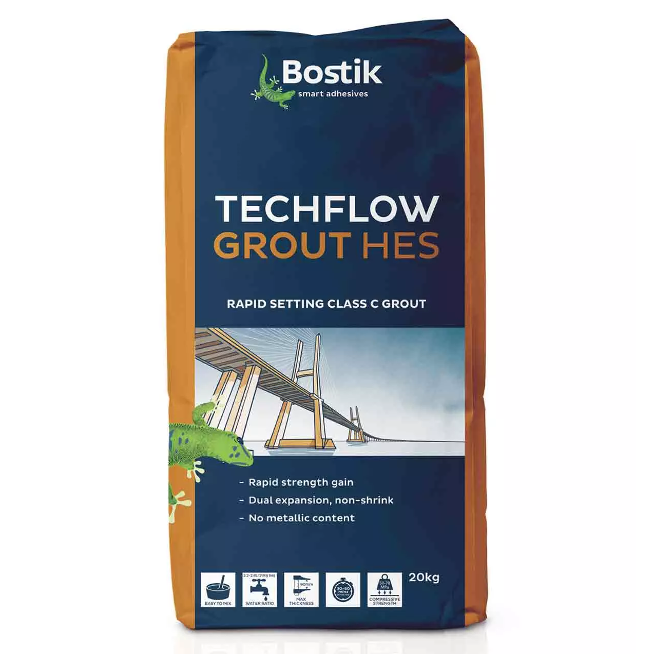 Techflow Grout Quick Dry (20kg Bag)
