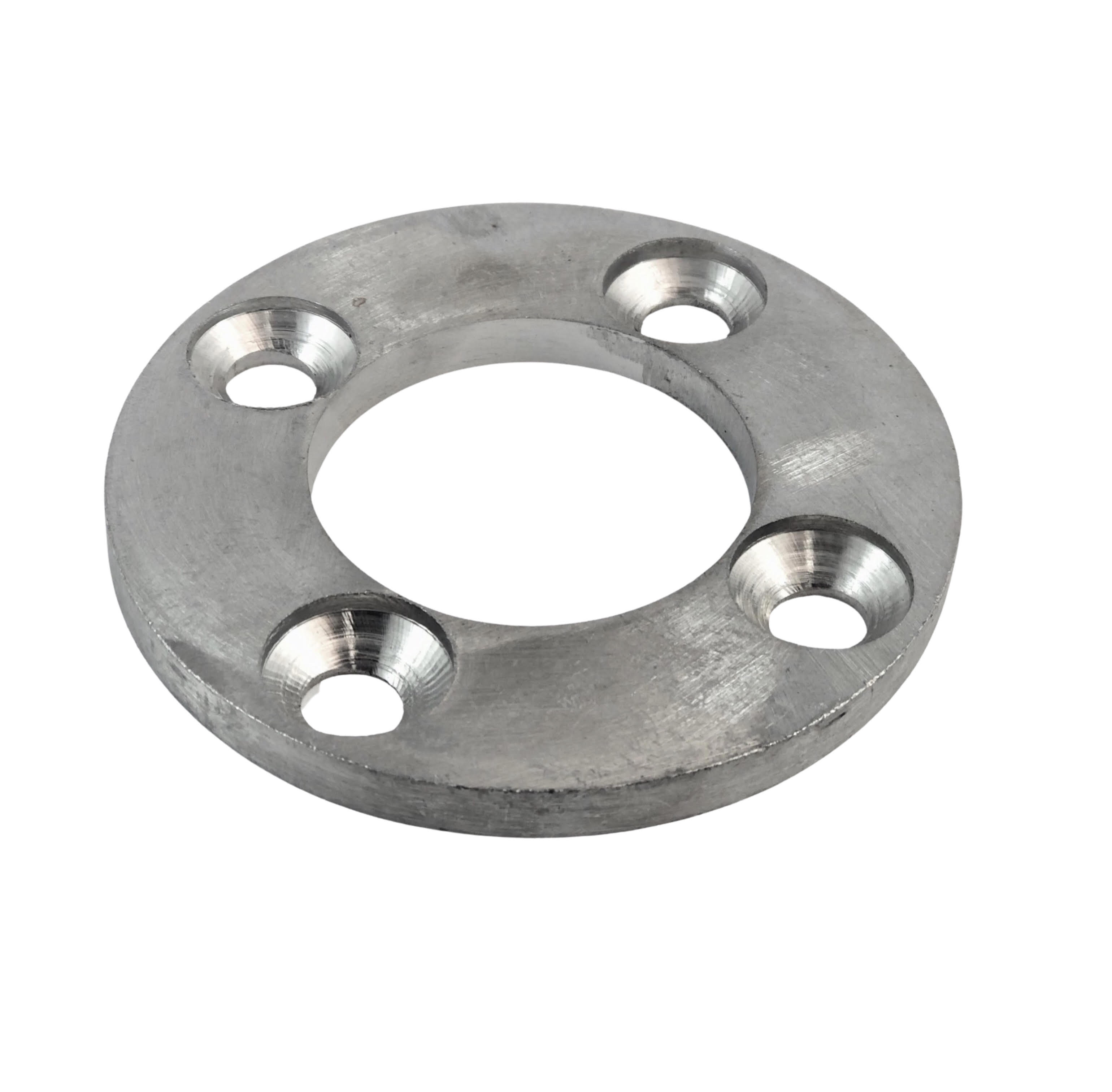 Base Plate 316L Stainless Steel 4 x Counter Sunk Holes