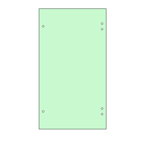 Overbath Hinge Panel 1600 x 500