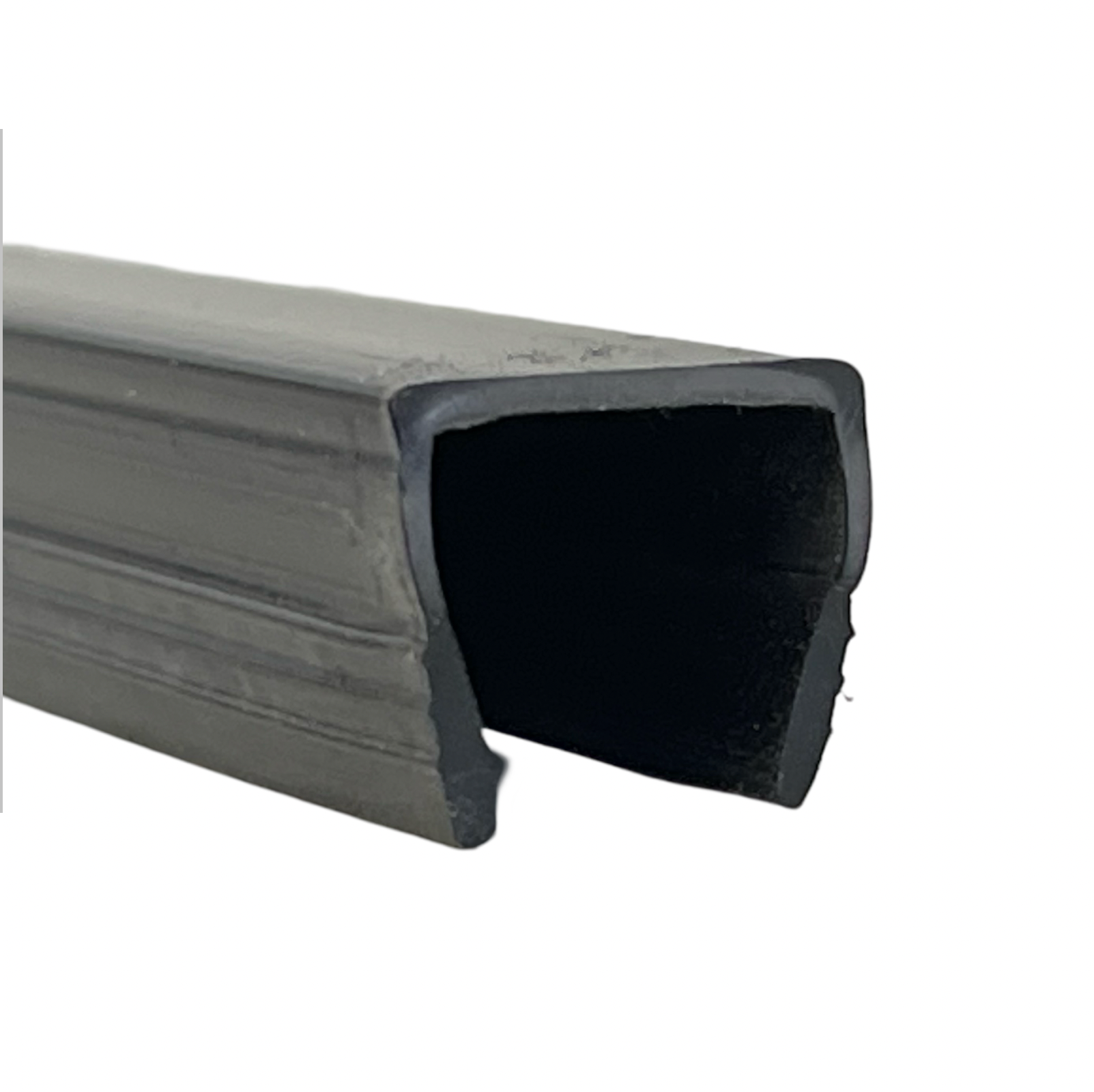 Glazing Rubber Wedge to suit 12mm Glass - 2900mm - Black