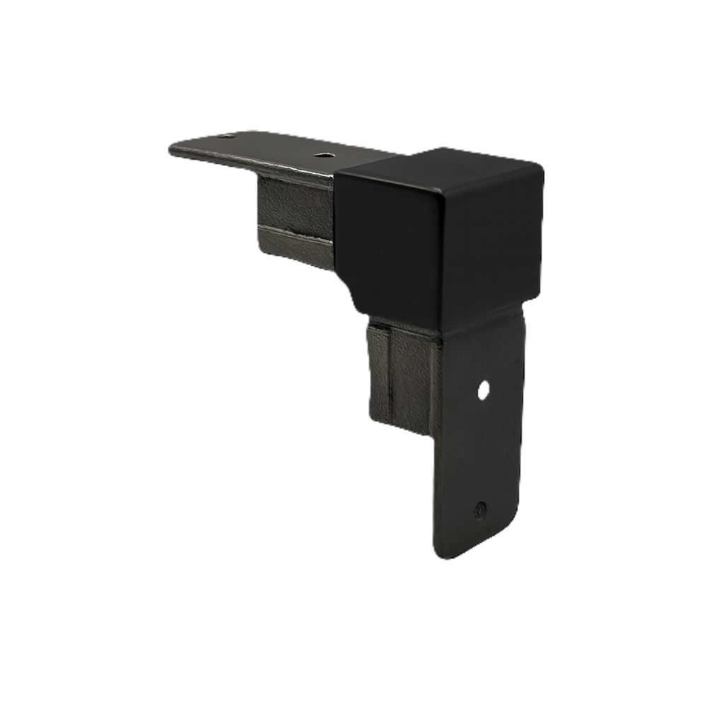 90Deg Vertical Joiner 21 x 30mm Stainless Steel - Black
