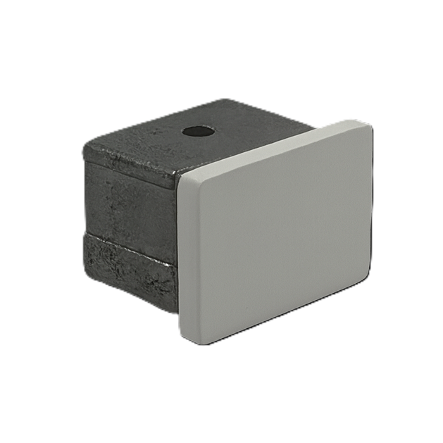 End Cap 21 x 30mm Stainless Steel - Matte White End Cap 21 x 30mm Stainless Steel - Matte White