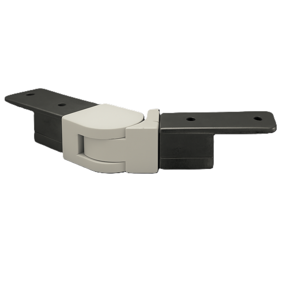 Joiner 21 x 30mm Stainless Steel Horizontal Adjustable - Matte White Joiner 21 x 30mm Stainless Steel Horizontal Adjustable - Matte White