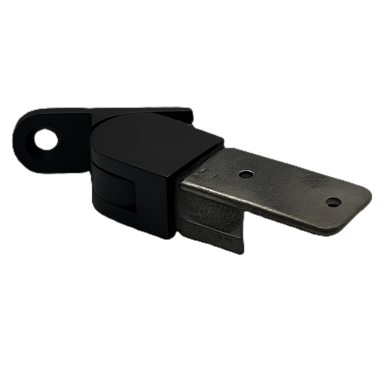 Wall Bracket Side Fix Horizontal Adjustable 21 x 30mm Stainless Steel - Black Wall Bracket Side Fix Horizontal Adjustable 21 x 30mm Stainless Steel - Black