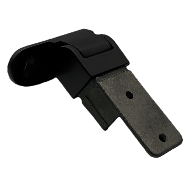 Wall Bracket Left Side Fix Vertical Adjustable 21 x 30mm Stainless Steel - Black Wall Bracket Left Side Fix Vertical Adjustable 21 x 30mm Stainless Steel - Black