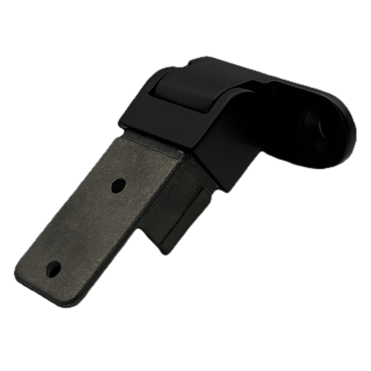 Wall Bracket Right Side Fix Vertical Adjustable 21 x 30mm Stainless Steel - Black Wall Bracket Right Side Fix Vertical Adjustable 21 x 30mm Stainless Steel - Black