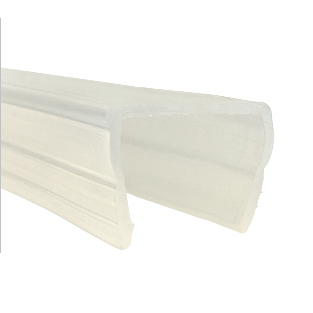 Glazing Rubber Wedge to suit 21x30mm Rail & 15mm Glass - 2900mm - Clear Glazing Rubber Wedge to suit 21x30mm Rail & 15mm Glass - 2900mm - Clear