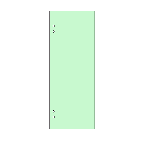 Overbath Door Panel 1595 x 400