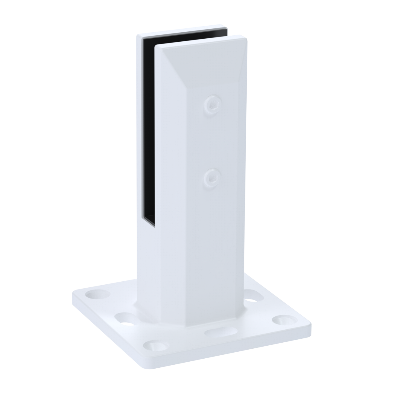 Non Conductive Base Spigot - No earthing required (Matte White)