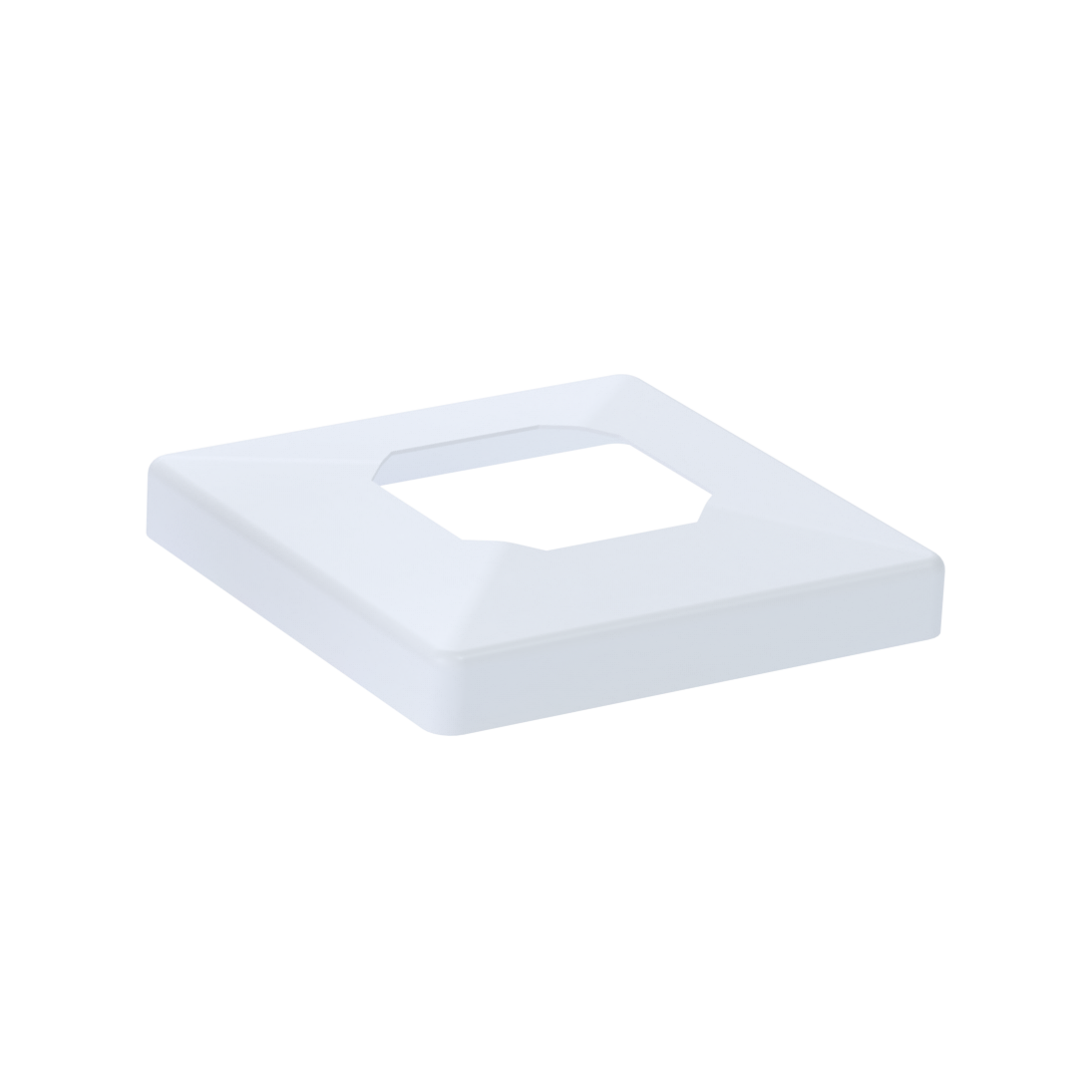 Non Conductive Base Spigot Cover - No earthing required (Matte White)