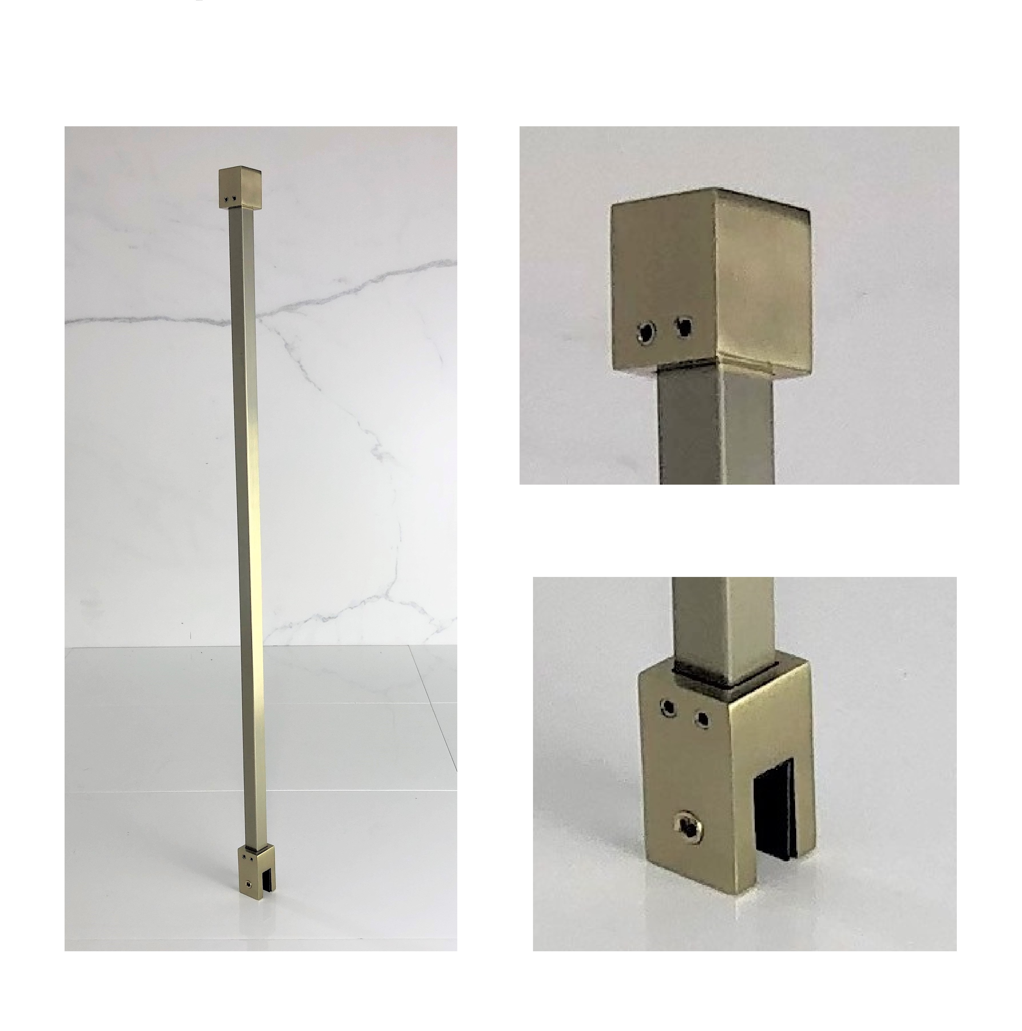 Top Mount Vertical Stabiiser Arm (Brushed Gold)