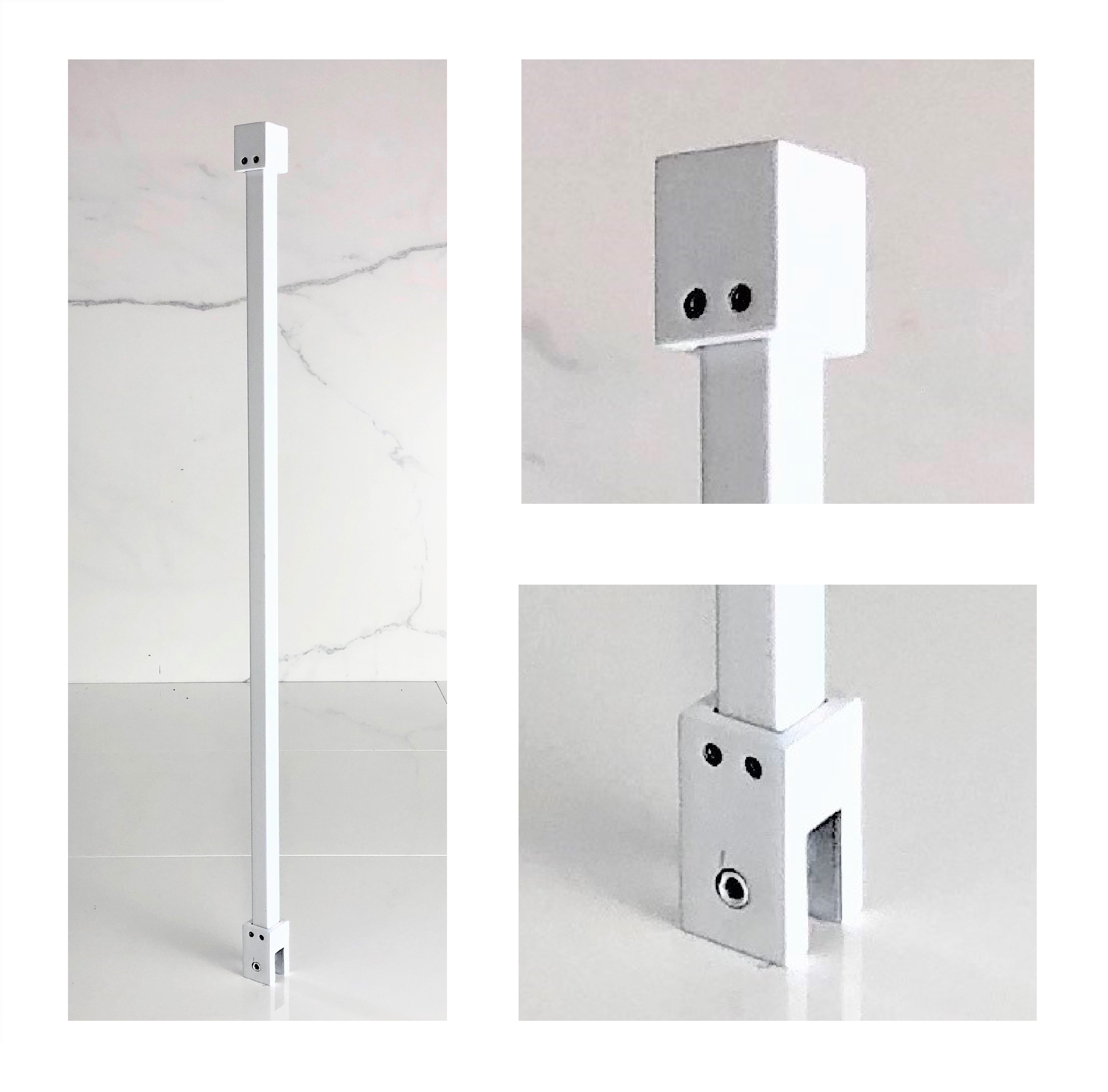 Top Mount Vertical Stabiiser Arm (Matte White)