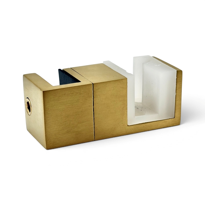 Style Series Floor Guide (Brushed Brass)
