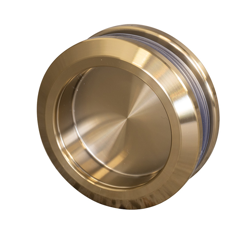 Style Series Recessed Round Handle (Brushed Gold)