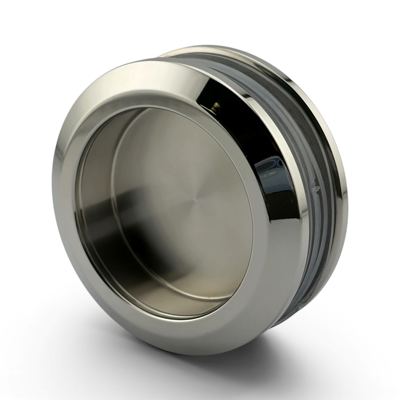 Style Series Recessed Round Handle (Polished Chrome)