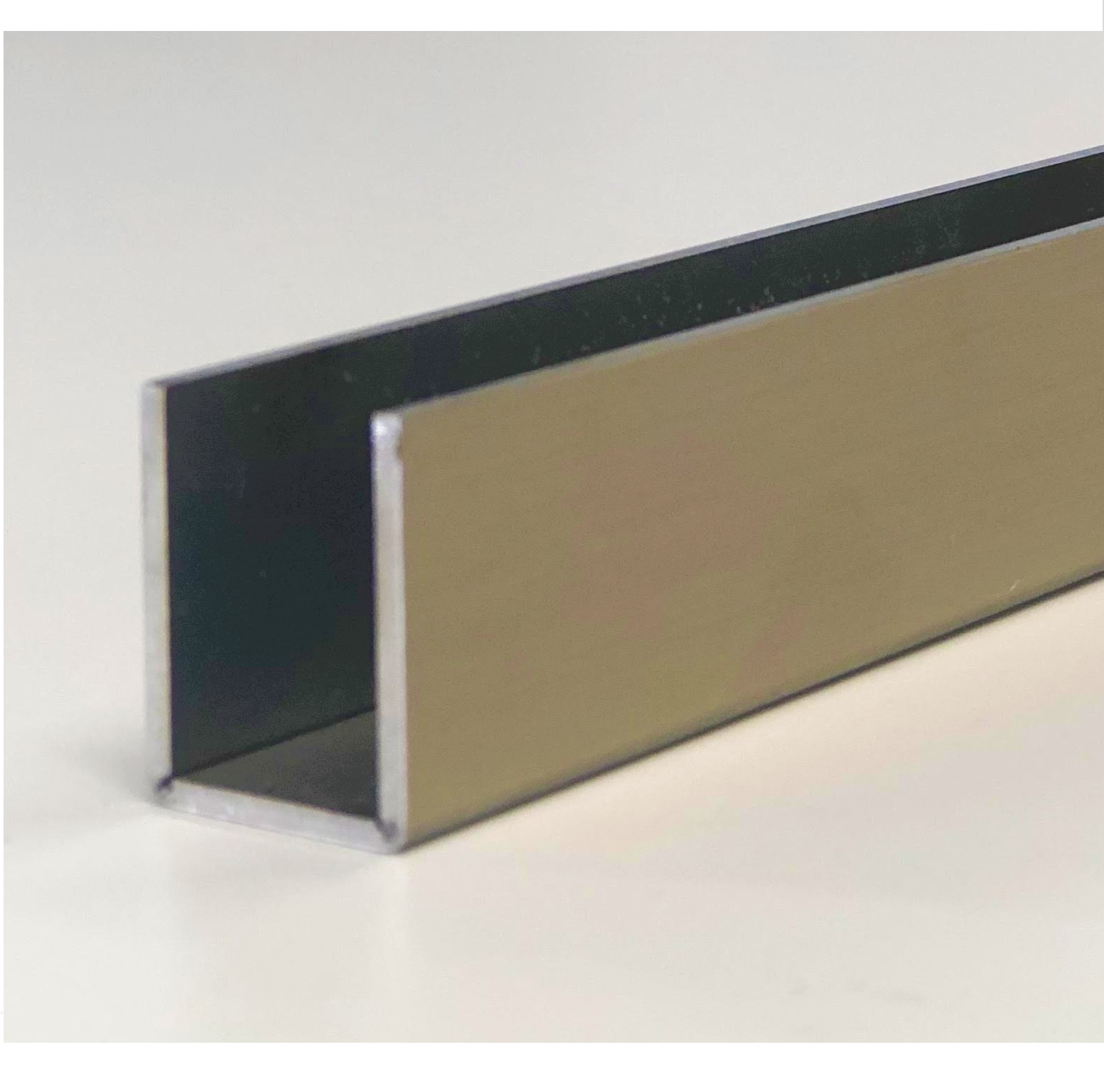 Channel 20x15 (Brushed Gold) 304 Stainless Steel Channel 2100mm
