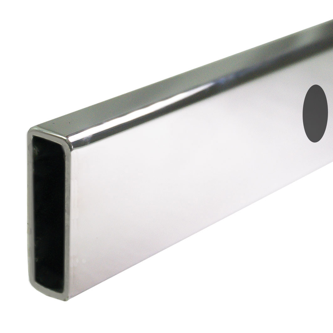 STYLE-R Pre-Drilled (1950mm long)  Chrome Plated