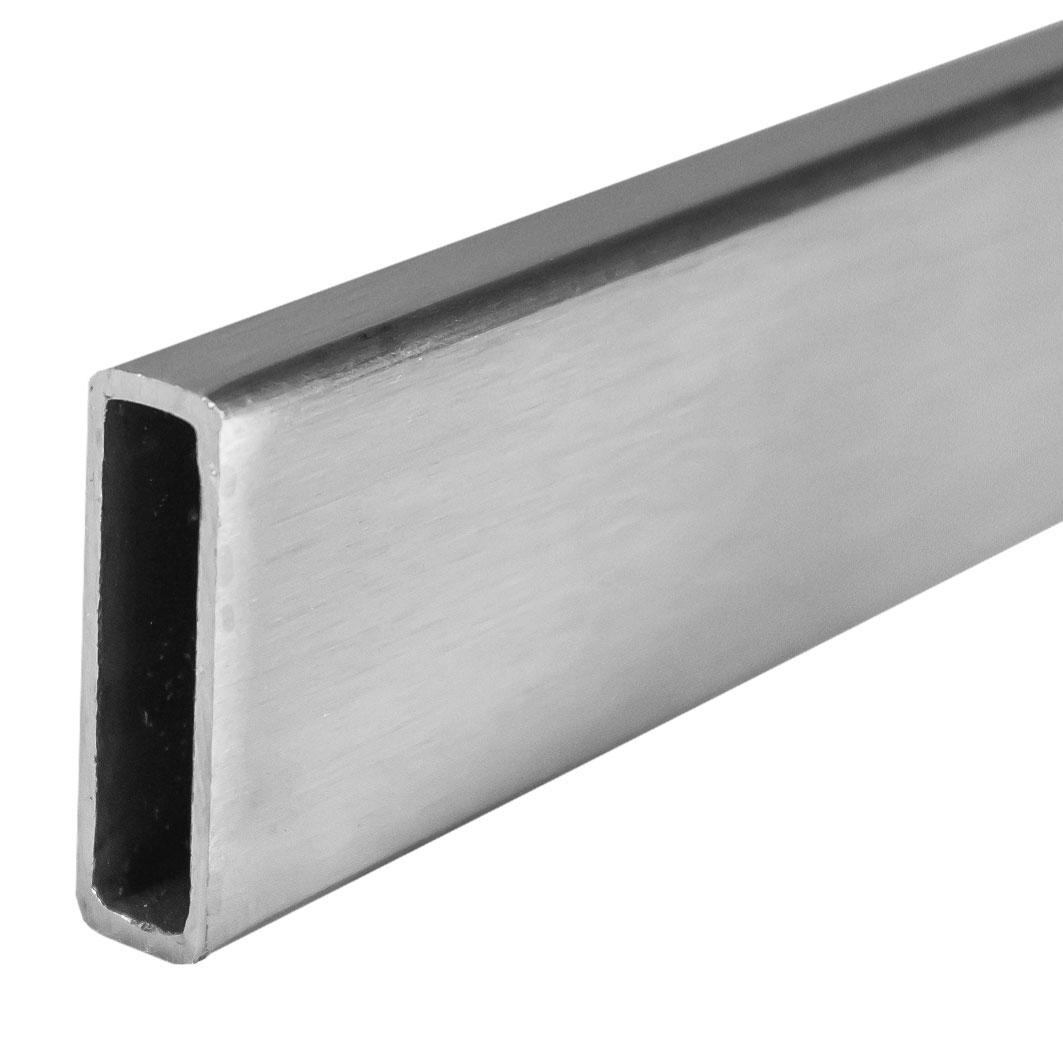 Top Rail Track 2500 - Blank no Holes (Brushed Nickel)