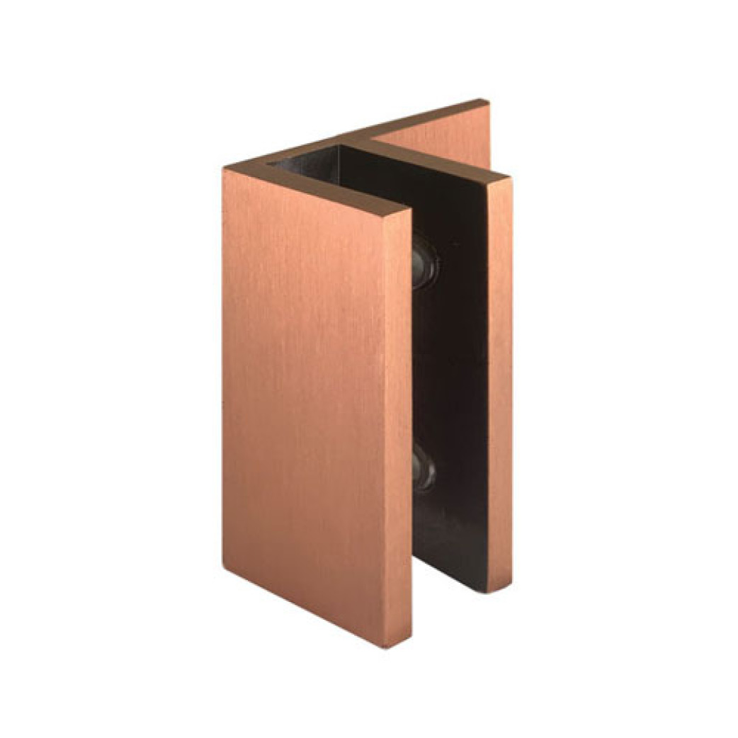 Offset Wall Bracket 25x50mm Square Series (Brushed Copper)