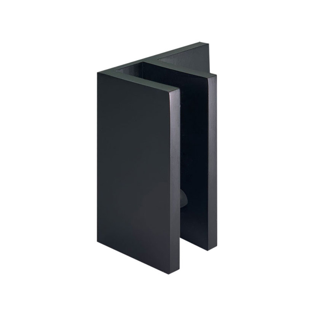 Offset Wall Bracket 25x50mm Square Series (Black Finish)